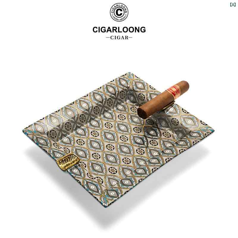 タバコグッズ　タバコ用品　かっこいい　大人 CIGARLOONG シガー 灰皿 セラミック レトロ 装飾 装飾品 大型 消 煙 器 CLGEP 6