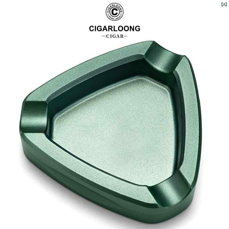 タバコグッズ　タバコ用品　かっこいい　大人 CIGARLOONG シガー 灰皿 メタル マルチ キャリバー 家庭用 CLGCN 2