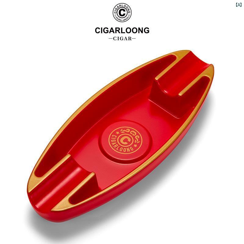 タバコグッズ　タバコ用品　かっこいい　大人 CIGARLOONG シガー 灰皿 家庭用 樹脂 テクスチャ CLM 045