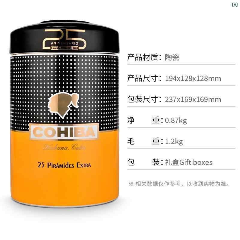 タバコグッズ　タバコ用品　かっこいい　大人 CIGARLOONG シガー シリンダー シール リング大 径 セラミック パイプ ギフト ボックス 包装 CLG 20 GR 1