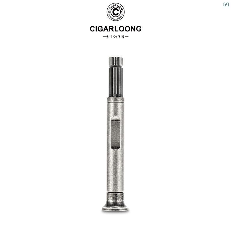 タバコグッズ　タバコ用品　かっこいい　大人 CIGARLOONG Cilong パイプ プレス 旅行 ポータブル スクレーパー 多機能 CLYD 010