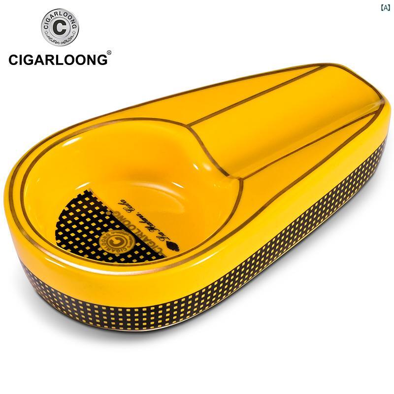 タバコグッズ　タバコ用品　かっこいい　大人 CIGARLOONG 葉巻 灰皿 小柄 装飾 ファッション ポータブル 消 煙 器 CLG 0092