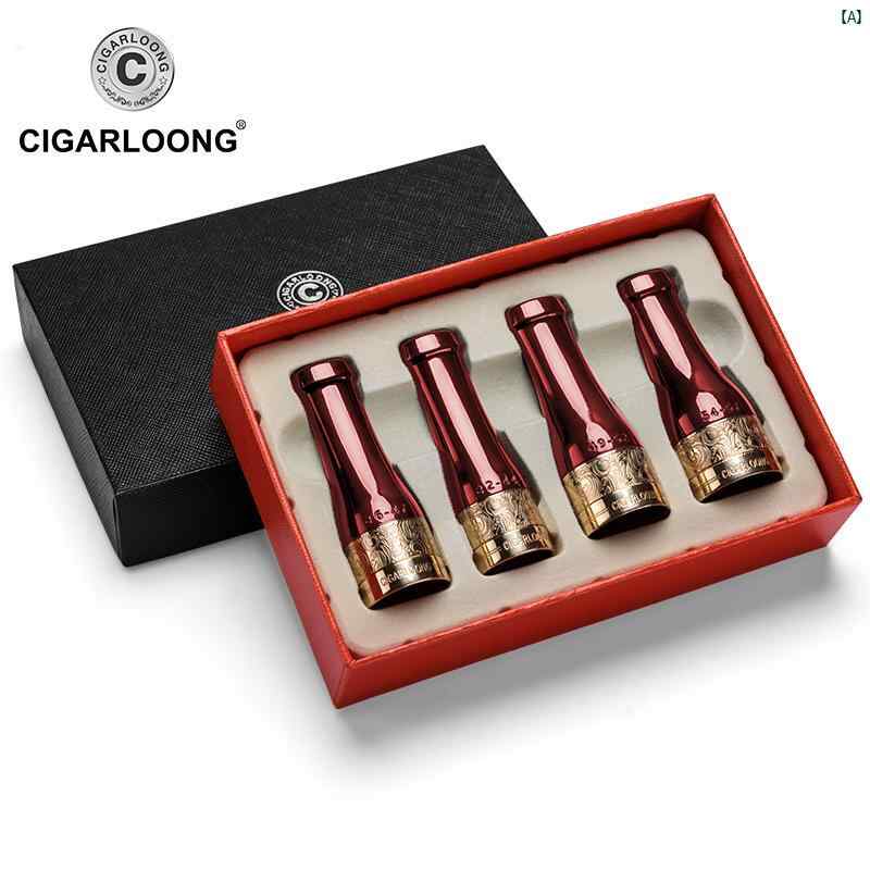 タバコグッズ　タバコ用品　かっこいい　大人 CIGARLOONG シガー タバコ ホルダー ポータブル 熱 可 塑性 樹脂 マルチ サイズ フィルター ギフト ボックス