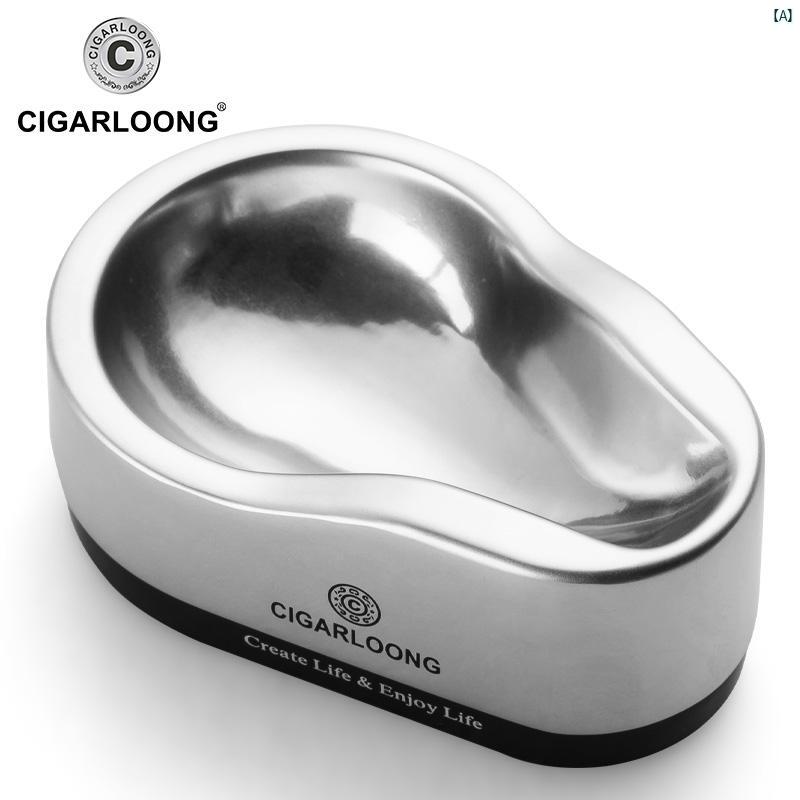 タバコグッズ　タバコ用品　かっこいい　大人 CIGARLOONG シガー パイプホルダー 金属 スプーン型 旅行 ポータブル CL 106
