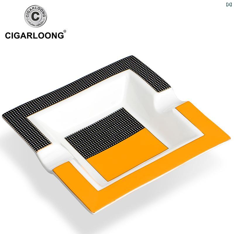 タバコグッズ　タバコ用品　かっこいい　大人 CIGARLOONG シガー 灰皿 オフィス ホーム