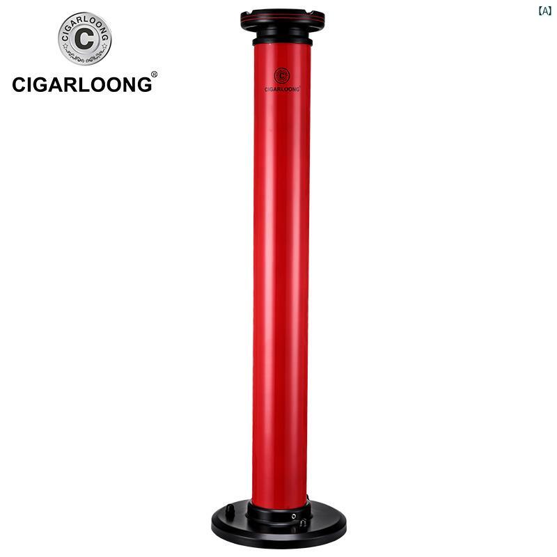 タバコグッズ　タバコ用品　かっこいい　大人 CIGARLOONG シガー 灰皿 スタンド リビング ルーム 装飾 飾り 4 スロット 取り外し 可能 インナー バケット 付き