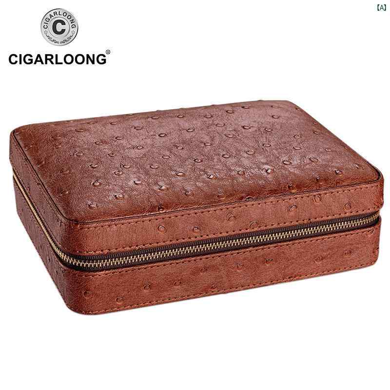 タバコグッズ　タバコ用品　かっこいい　大人 CIGARLOONG シガー ヒュミドール ポータブル キャビネット大容量 カバー