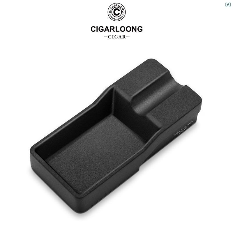 タバコグッズ　タバコ用品　かっこいい　大人 CIGARLOONG シガー 灰皿大 径 フルート ベース 滑り止め 亜鉛 合金 CL 005