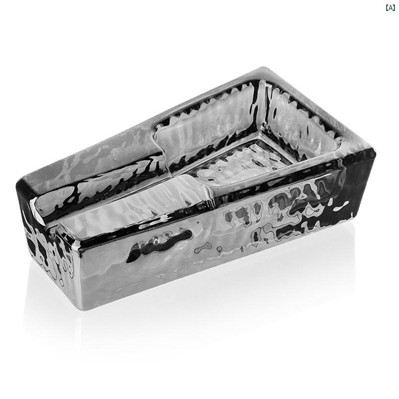 タバコグッズ　タバコ用品　かっこいい　大人 Kelong シガー 灰皿 ガラス クリスタル ファッション リビング ルーム クラブ ライト 高級 CG 24 CX 1