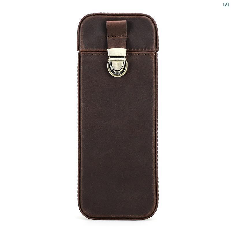 タバコグッズ　タバコ用品　かっこいい　大人 Solanum シガーセット シガー 喫煙 セット ポータブル シガーボックス レトロ 牛革 CH 24 CY 3