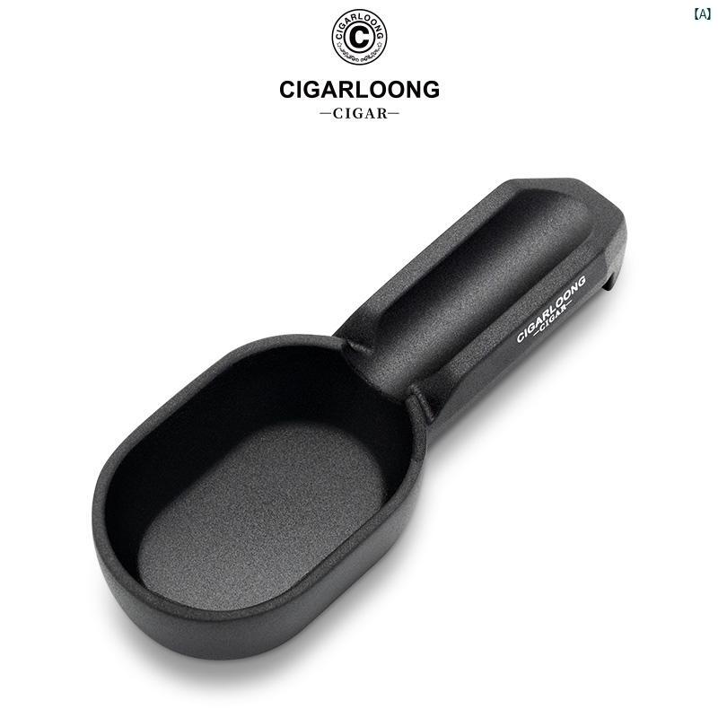 タバコグッズ　タバコ用品　かっこいい　大人 CIGARLOONG シガー 灰皿大 径 フルート ベース 滑り止め 亜鉛 合金 CL 003