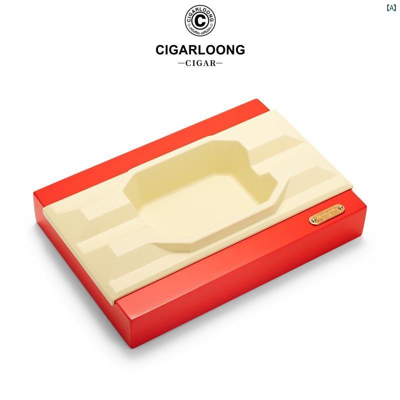 タバコグッズ　タバコ用品　かっこいい　大人 CIGARLOONG シガー 灰皿大 直径 煙 トラフ 家庭用 セラミック 装飾 装飾品 灰皿 CL 070