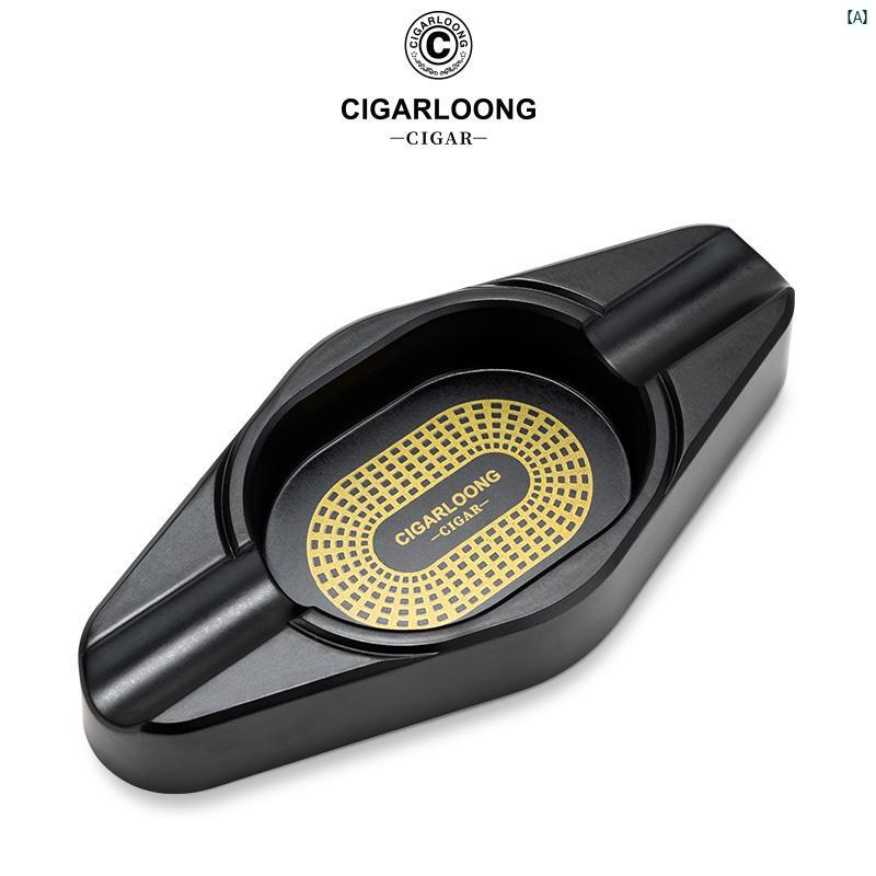 タバコグッズ　タバコ用品　かっこいい　大人 CIGARLOONG シガー 灰皿大 口径 スモークタンク 外観 樹脂 CLM 001