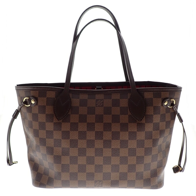 【中古】 LOUIS VUITTON ルイヴィトン ネヴァーフルPM N51109 ダミエ お手々 ショルダーバッグ   USED-AB  m26-1200167925800261