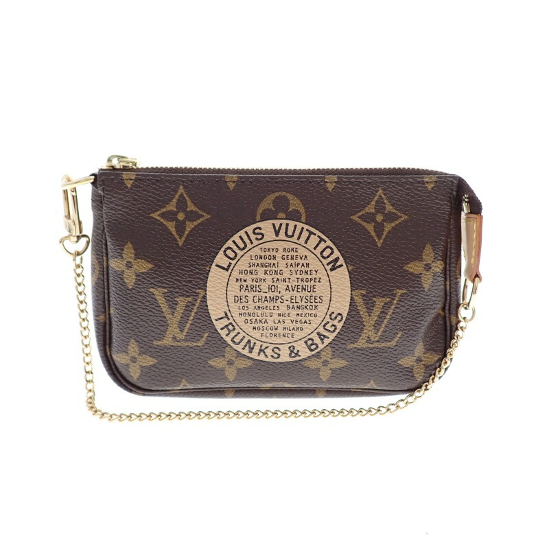 【中古】ルイヴィトン LOUISVUITTON ミニポシェットアクセソワール M60513 モノグラム USED‐A  m26-1200166925800857