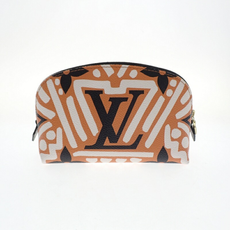 【中古】ルイヴィトン LOUISVUITTON LVクラフティ ポシェット・コスメティック M45475 USED‐AB m26-1200173925800221