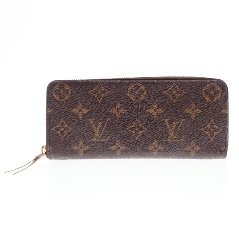 【中古】LOUIS VUITTON ルイ ヴィトン モノグラム ポルトフォイユ クレマンス M61298 長紙入れ UEDS‐B m26-1200181925800199
