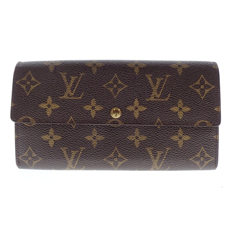【中古】LOUIS VUITTON ルイ ヴィトン モノグラム ポルトフォイユ サラ M61734 長財布 USED‐B m26-1200174925800292｜質屋かんてい局前橋店 10,656円
