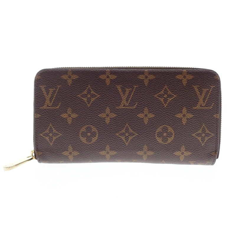 【中古】LOUIS VUITTON ルイ ヴィトン モノグラム ジッピーウォレット M41894 長紙入れ UEDS‐B m26-1200174925800240