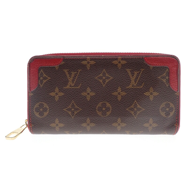 【中古】LOUIS VUITTON ルイ ヴィトン モノグラム レティーロ ジッピー ウォレット M61854 長紙入れ UEDS‐B m26-1200181925800155