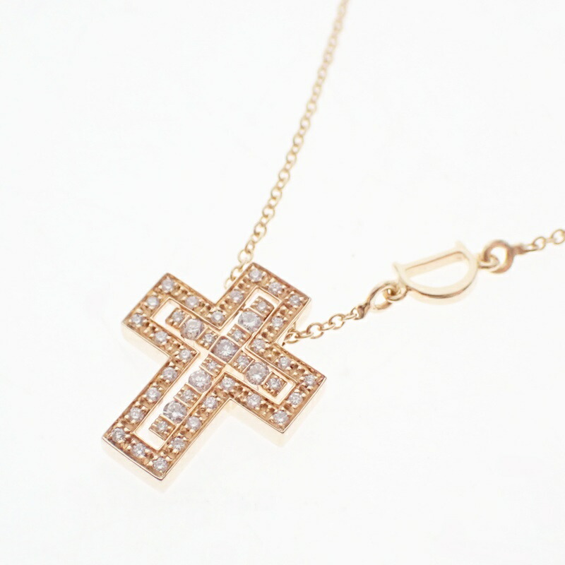 【中古】DAMIANI ダミアーニ ベルエポック ネックレス K18PG ダイヤモンド XXS 20083570 アクセサリー USED-A m26-1200297925800177|質屋かんてい局前橋店