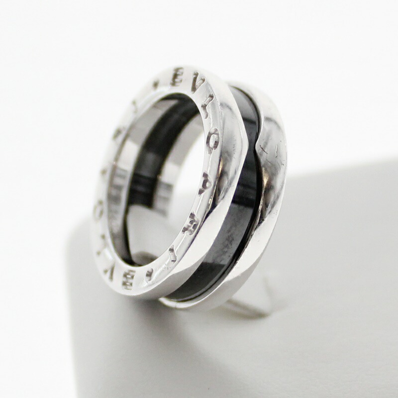 楽天市場 中古 Bvlgari ブルガリ ビーゼロワン B Zero1 セーブザチルドレン シルバー925 Ag925表記 ブラックセラミック 約5号 46 ブランド アクセサリー 指輪 Used B M18 かんてい局 前橋店