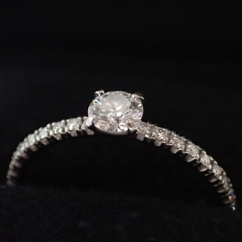 【中古】Cartier　カルティエ　エタセルドゥカルティエ　Pt950　約9号／49　ブランド　アクセサリー　指輪　USED-B　m26-1200285925800060