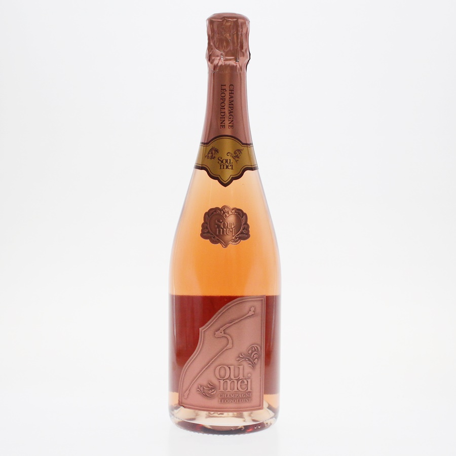 SOUMEI LEOPOLDINE BRUT ROSE ソウメイ レオポルディーヌ ブリュット ロゼ 750ml シャンパン 箱無し 洋酒  m22-1200580925800065 在庫あり