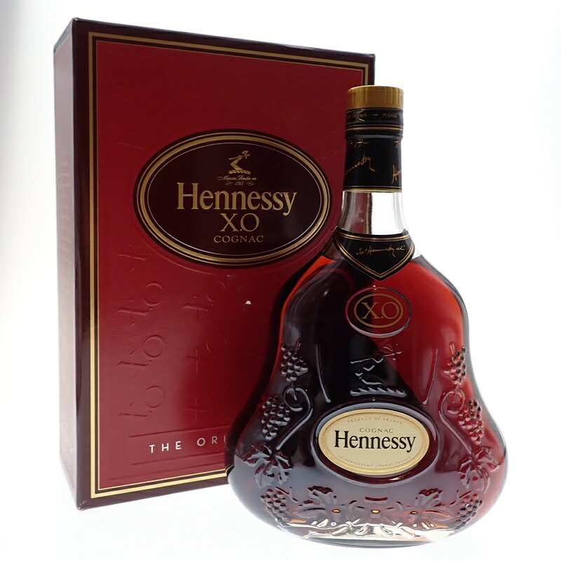 【中古・未開栓】Hennessy XO 金キャップ クリアボトル ヘネシー ブランデー 700ml 【かんてい局前橋店】m25-1210501925800646