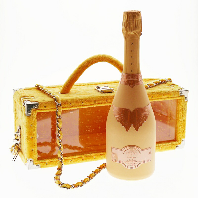 【中古・未開栓】ANGEL CHAMPAGNE NV Demi Sec Rosé Limited Halloween エンジェル ドゥミセック リミテッドハロウィン オレンジ ファータイプ 750ml シャンパーニュ シャンパン 洋酒 m2607-1200580925800536|質屋かんてい局前橋店