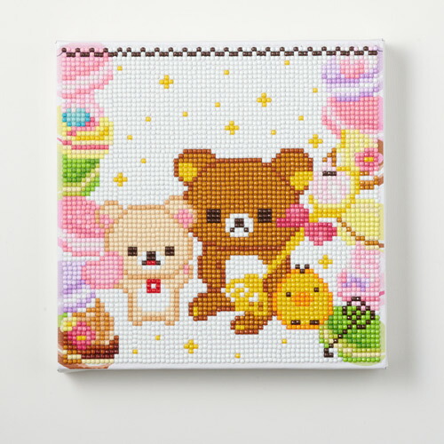 DIAMOND FIX Diamond Fix)Rilakkuma Seeds & Sweets Diamond Art Kit