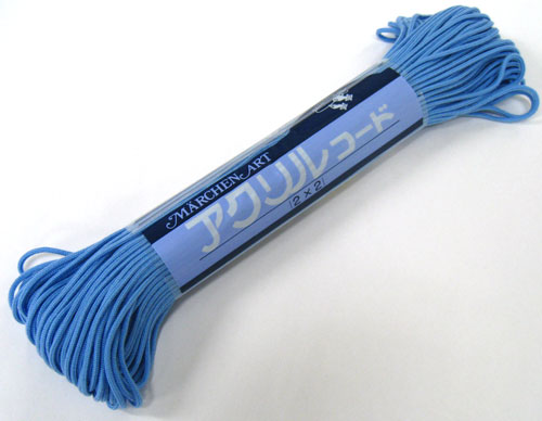 未使用多数　アクリルコード１２本/アジアンコード７本/ケミカルコード２本/ジュートコード９本　30本まとめて　手芸用品 6000 ナイロン片面サテンリボン[リボン・テープ・コード] ROSE BRAND