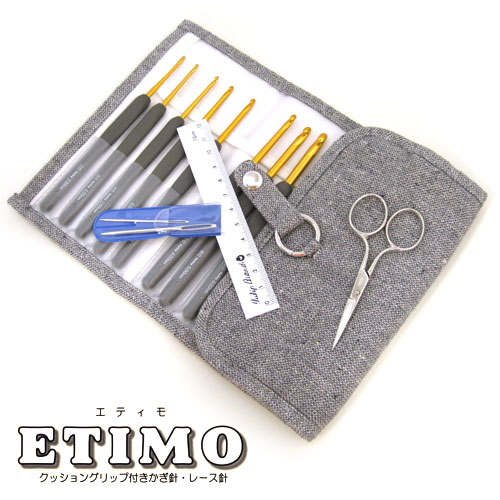 チューリップ ETIMO エティモかぎ針セット ロイヤルシルバー