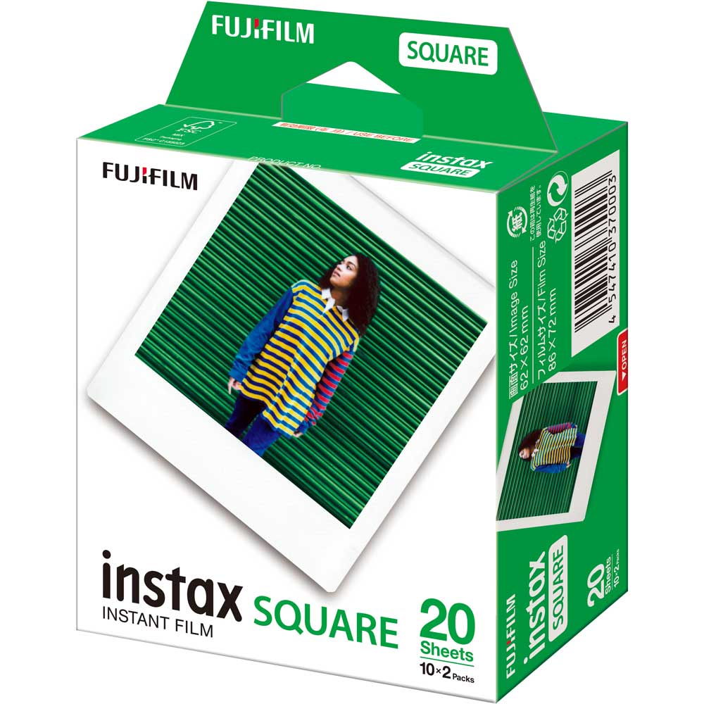 楽天市場】フジフイルム スクエアフォーマットフィルム instax