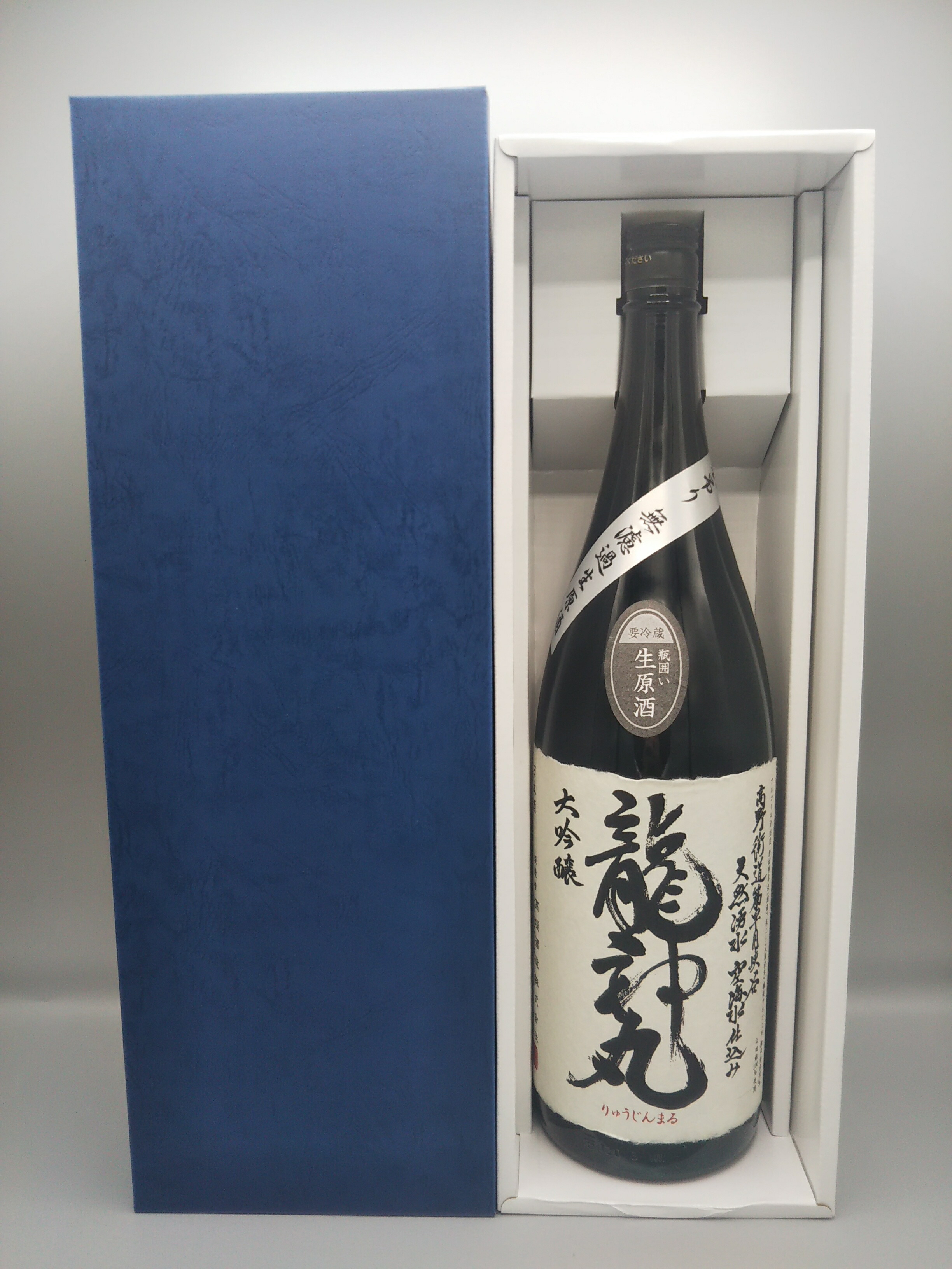 楽天市場】龍神丸 大吟醸 生原酒40 瓶囲い 720ml : ケーオーリカーズ