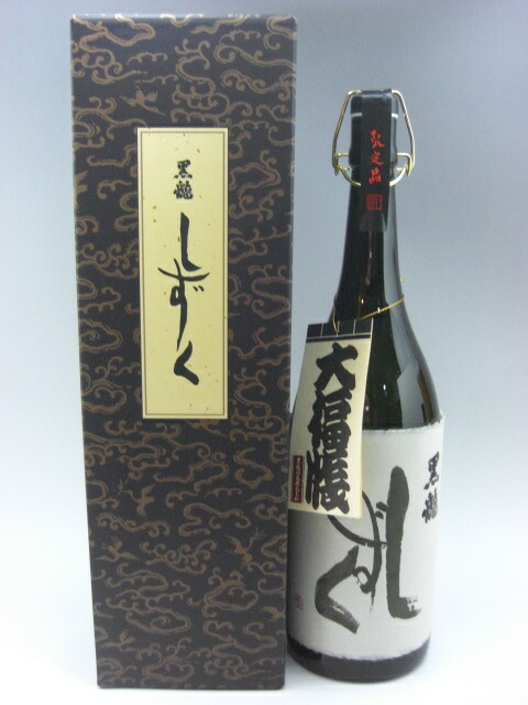 黒龍 大吟醸 しずく 日本酒 1800ml 2019年詰