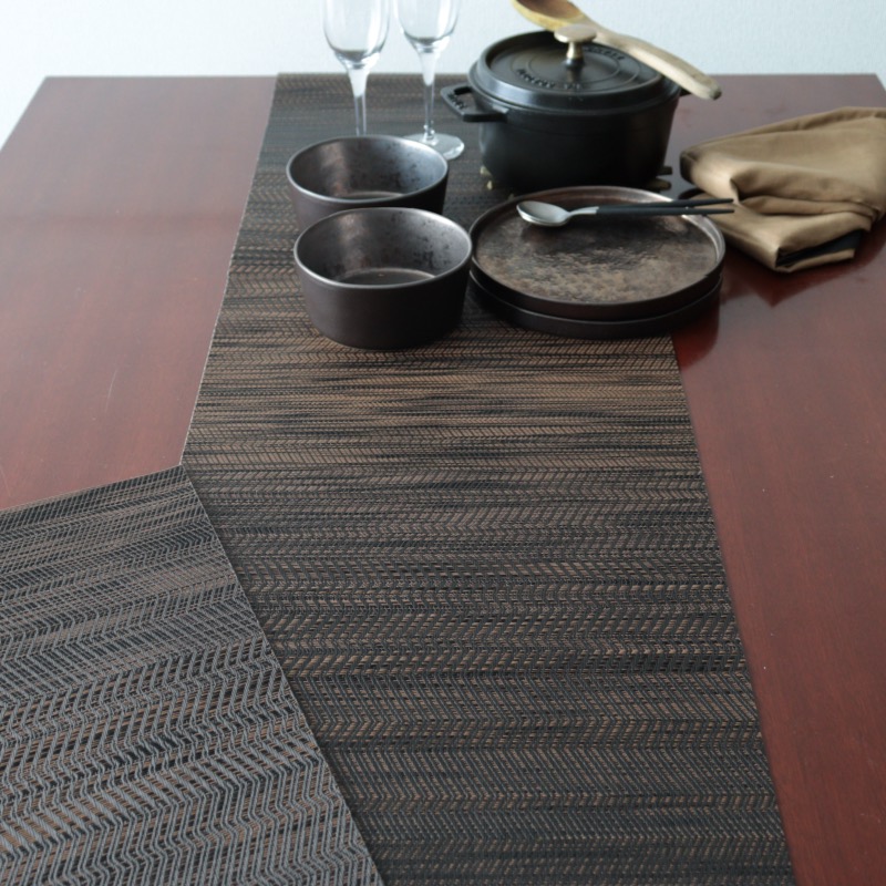 FULLangle chilewich テーブルランナー メタリックレース メタリック