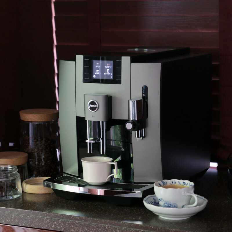 JURA E6 ブラック エスプレッソマシン JURA (ユーラ) E6 エスプレッソコーヒーマシン | エスプレッソ