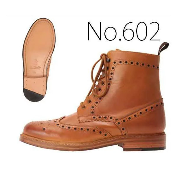 ロンドンシューメイク/London Shoe Make No.602 26.5糎グッドイヤーウェルト作り方★イタリアンなめし革★革★革靴★ブリティッシュクラシック
