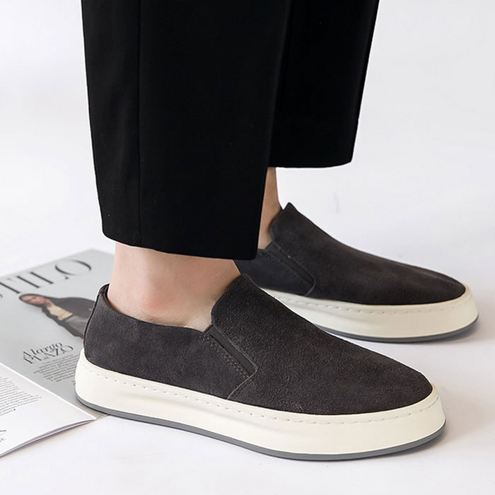 お買得品　ファビオ　靴　スリッポン　山羊革　新品未使用 楽天市場】Fabio Rusconi ファビオ ルスコーニ 正規品 スエード