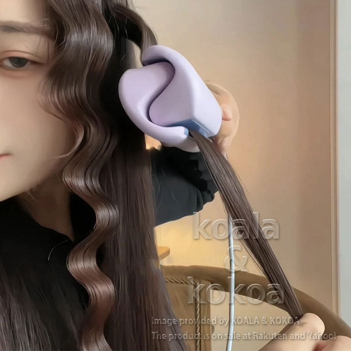 楽天市場】ヘアアイロン ウェーブアイロン ウェーブ 波型 深V字
