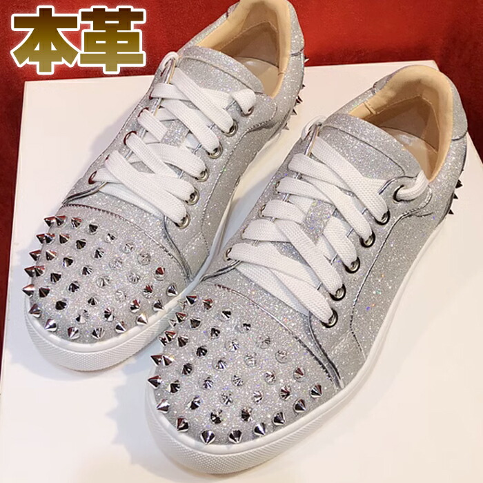 楽天市場】スリッポン レディース メンズ スタッズ トゲトゲ ゴールド