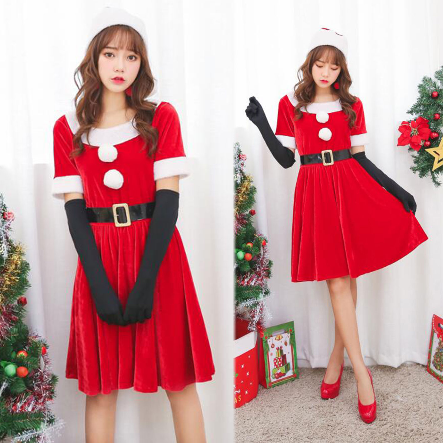 レディースサンタクロース 大人コスチューム クリスマス衣装 サンタさんコスプレ 半袖ワンピース ミドル丈 クリスマスパーティー 舞台衣装 舞台劇 変装 仮装 女装 学園祭 余興 新年会 忘年会 クラブ もこもこ ワンピース 帽子 手袋 ベスト 即納 大特価 レディースサンタクロース 大人コスチューム クリスマス衣装 サンタさんコスプレ 半袖ワンピース ミドル丈 クリスマスパーティー 舞台衣装 舞台劇 変装 仮装 女装 学園祭 余興 新年会 忘年会 クラブ もこもこ ワンピース 帽子 手袋 ベスト 即納 大特価