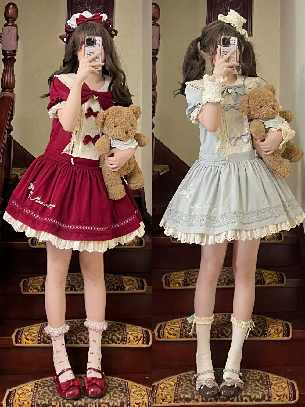 楽天市場】ロリータ ワンピース レディース Lolita 普段着 ロリィタ 甘
