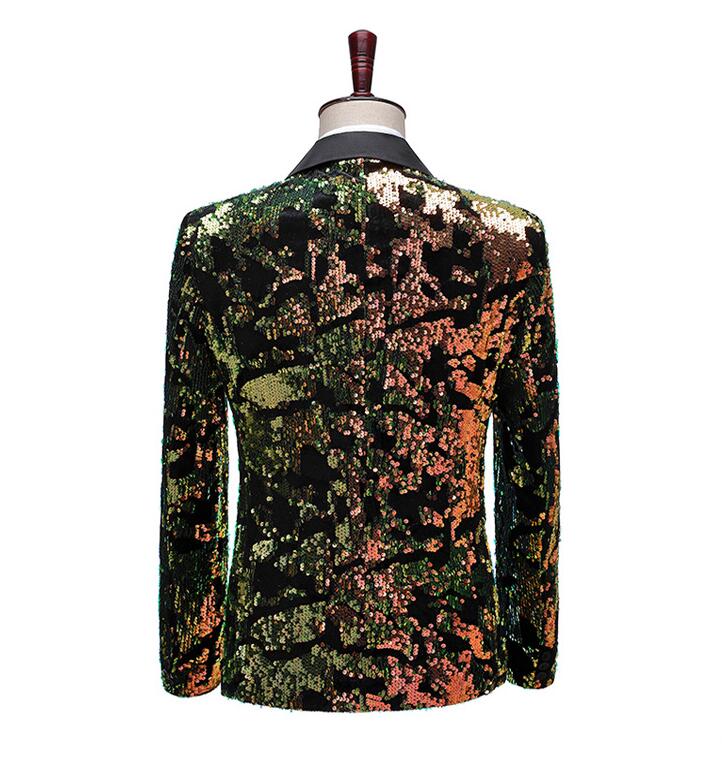 スパンコールジャケットメンズスーツジャケット礼服フォーマル舞台衣装舞台スーツメンズタキシードスーツジャケットテーラードジャケット花柄ステージ衣装舞台衣装コント舞台劇漫才余興司会者忘年会指揮者パーティークラブホスト4色蝶ネクタイ付き