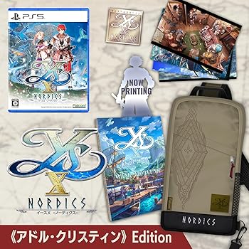 【中古】(非常に良い)PS5版イース X - NORDICS - 《アドル・クリスティン》Edition