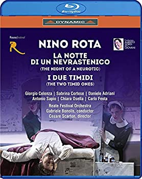 【中古】ニーノ・ロータ:2つのオペラ 歌劇《神経症患者の夜》 歌劇《二人の内気な男》 [Blu-ray]｜お取り寄せ本舗 KOBACO