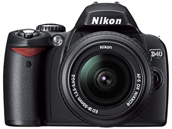 【楽天市場】【中古】Nikon デジタル一眼レフカメラ D40 レンズキット ブラック D40BLK：お取り寄せ本舗 KOBACO
