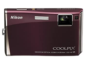 【中古】(非常に良い)Nikon デジタルカメラ COOLPIX (クールピクス) S60 ボルドーワインレッド COOLPIXS60BRD｜お取り寄せ本舗 KOBACO