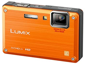 【中古】(非常に良い)パナソニック 防水デジタルカメラ LUMIX (ルミックス) FT1 サンライズオレンジ DMC-FT1-D｜お取り寄せ本舗 KOBACO